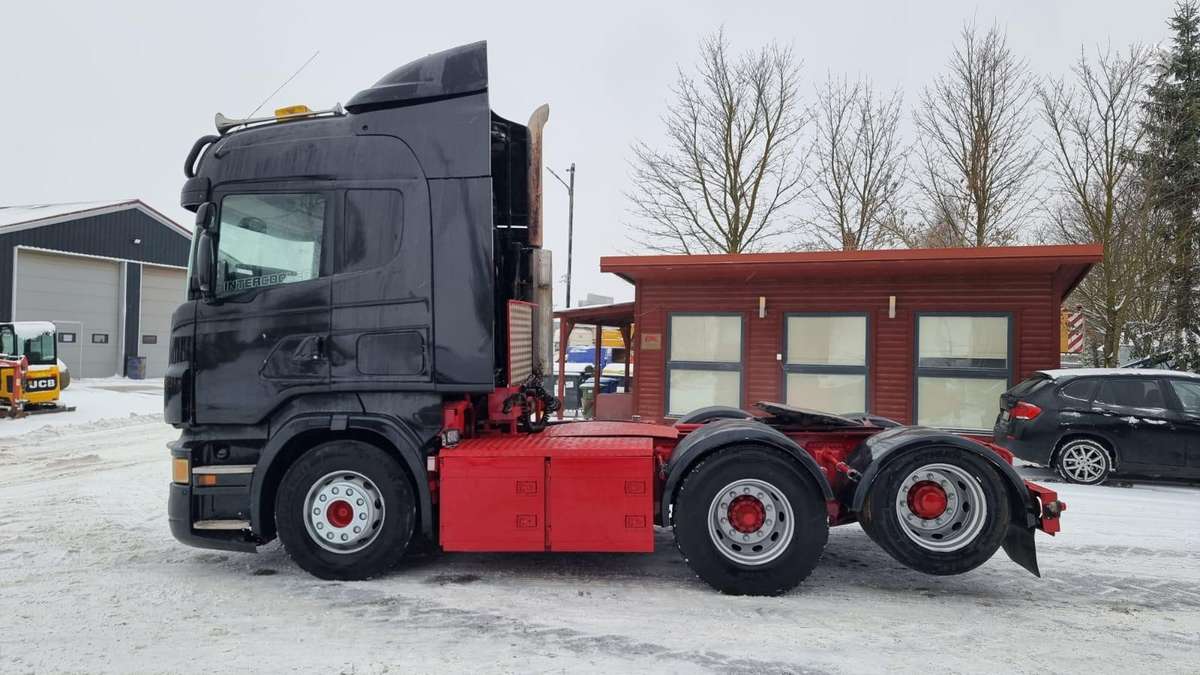 Scania R580 V8, double sleeper