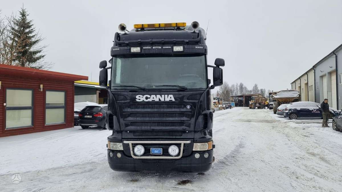 Scania R580 V8, double sleeper