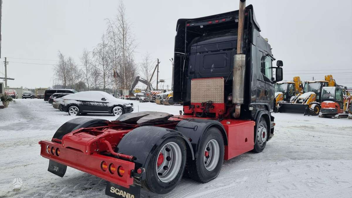 Scania R580 V8, double sleeper