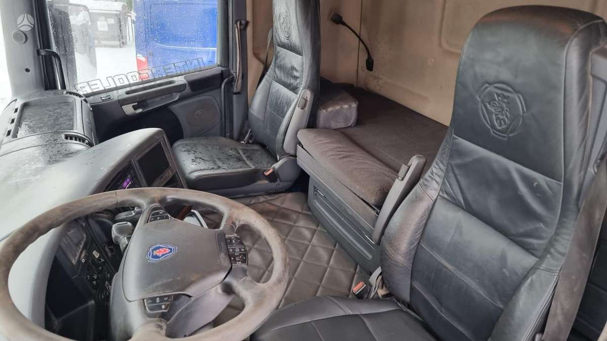Scania R580 V8, double sleeper