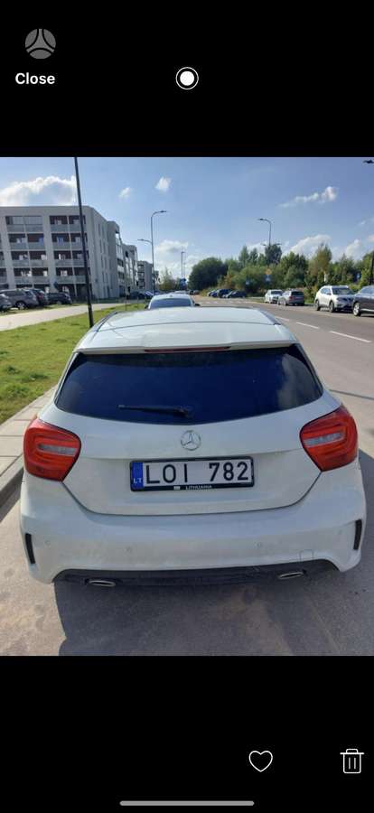 Mercedes-Benz A klasė dalimis