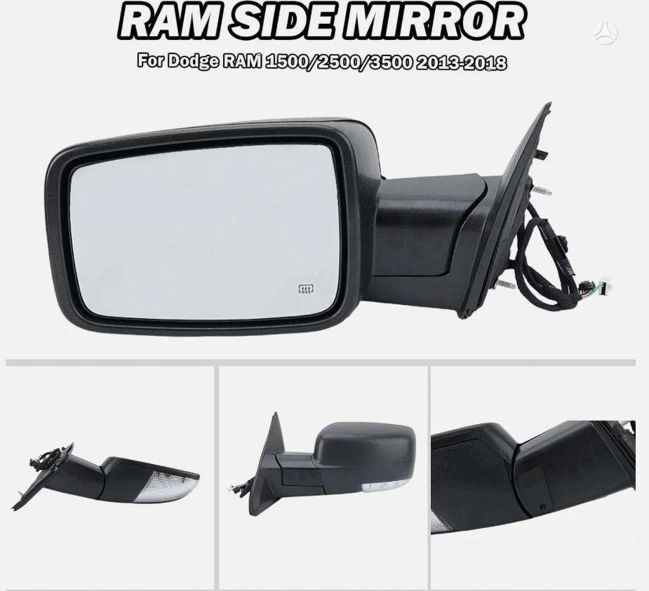 Dodge Ram veidrodėliai