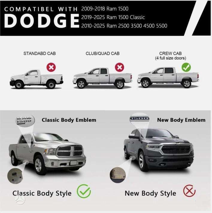 Dodge Ram пороги