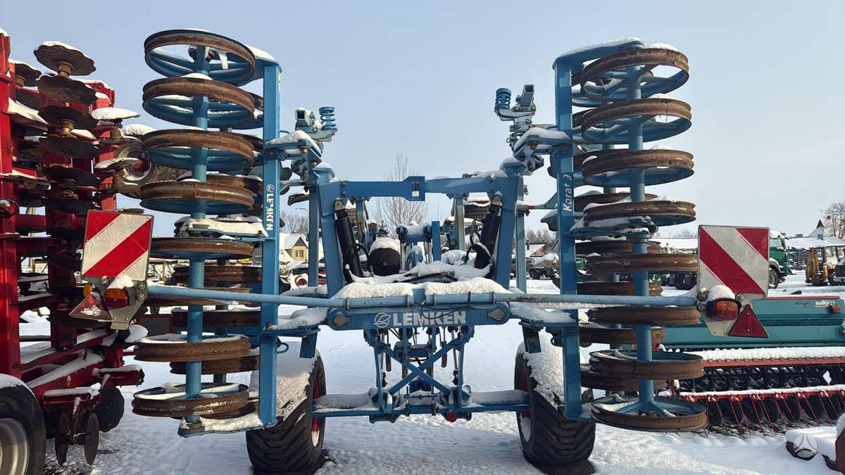 Lemken Karat 9/400, скребки, скрубберы