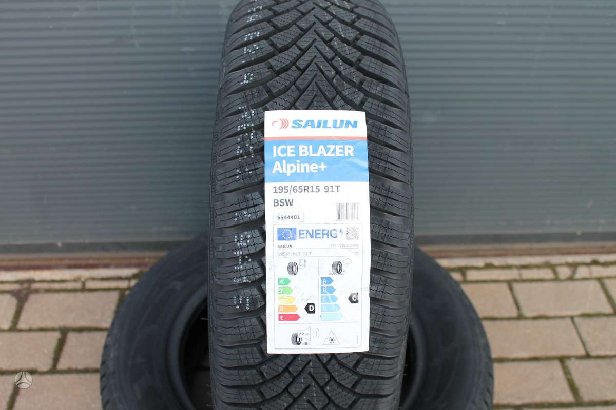 Sailun ICE BLAZER ALPINE+, winter 195/65 R15