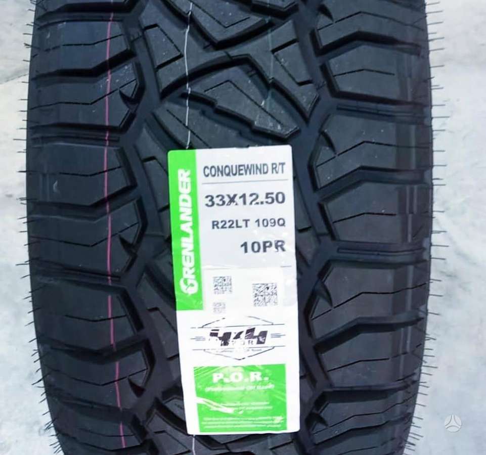 GreenLander, universalios 33/12,5 R22
