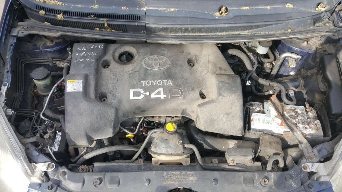 Toyota Corolla Verso, 8P4 2.0D-4D 1CD-FTV, dalimis