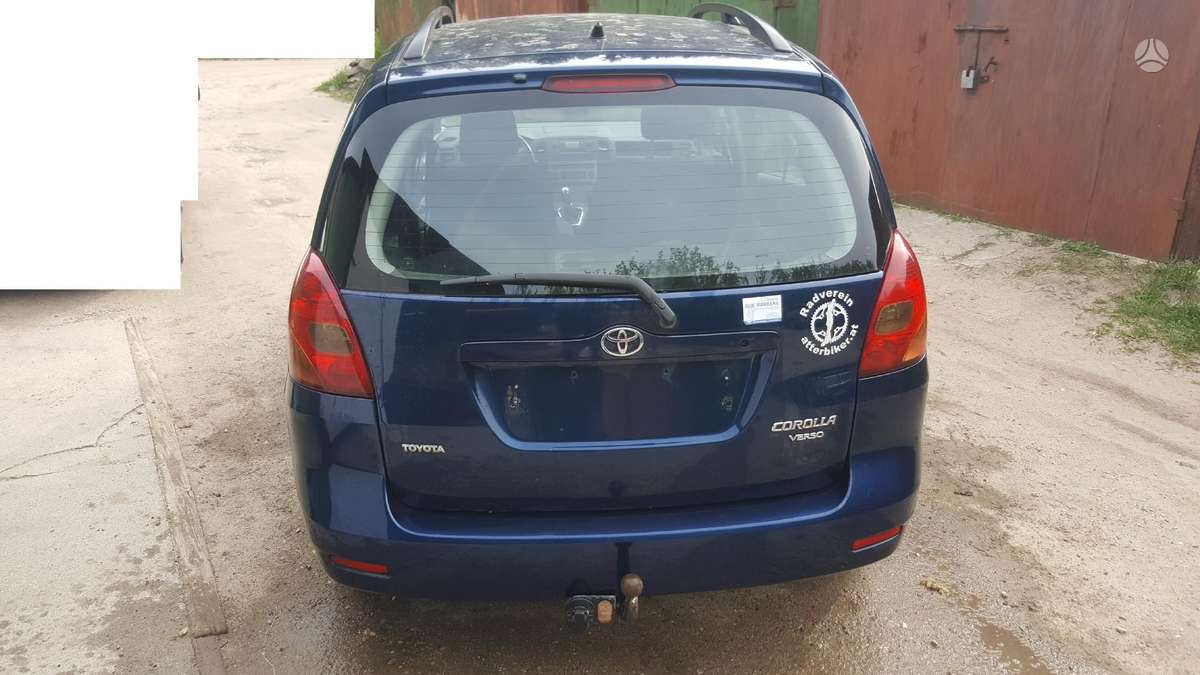Toyota Corolla Verso, 8P4 2.0D-4D 1CD-FTV, dalimis