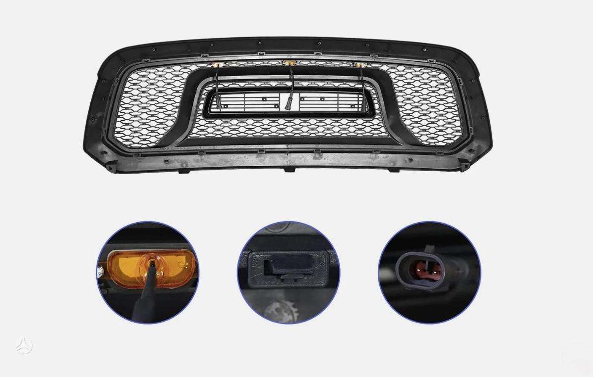 Dodge Ram apdailos grotelės
