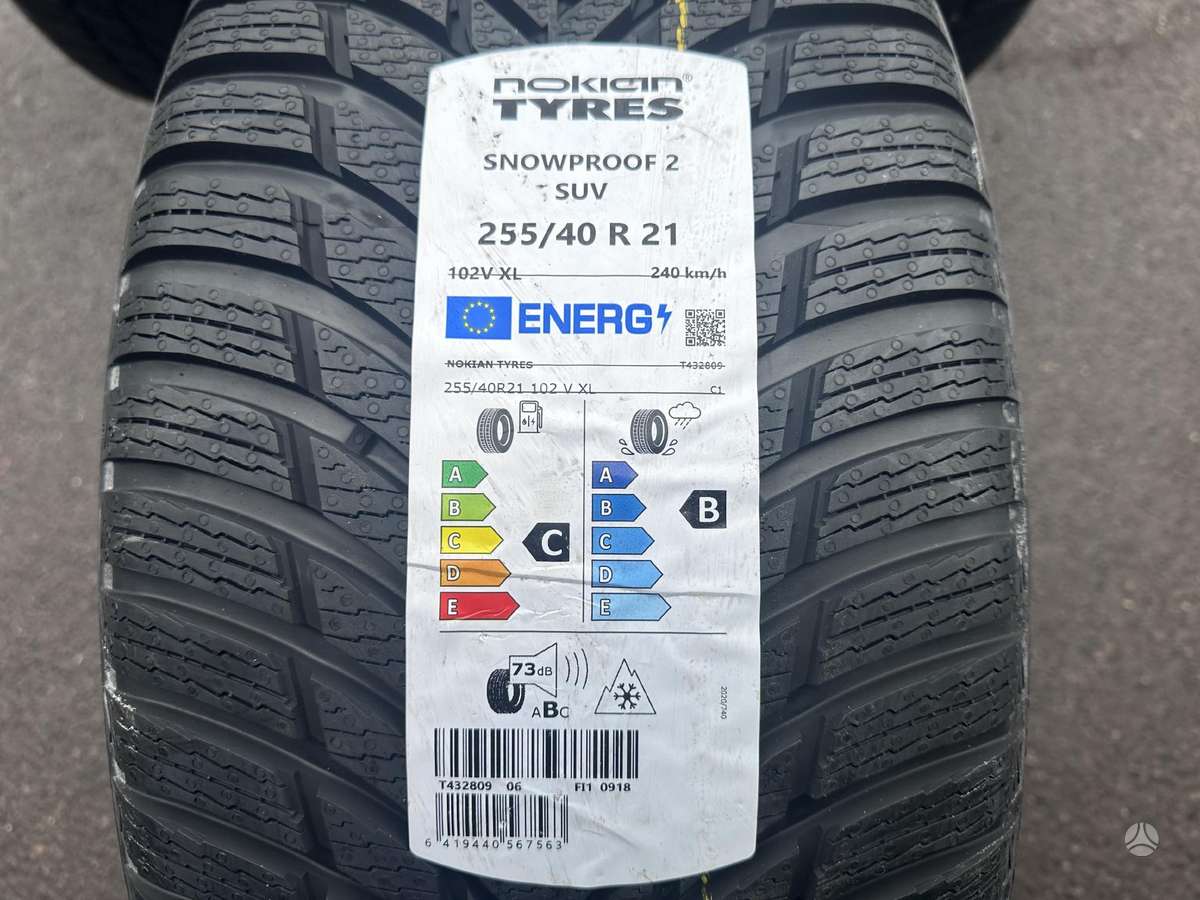 Nokian Snowproof2, winter 255/40 R21