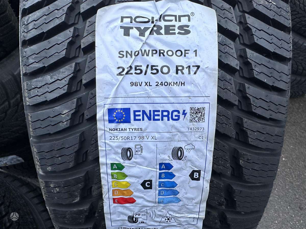Nokian Snowproof 1, universalios 225/50 R17