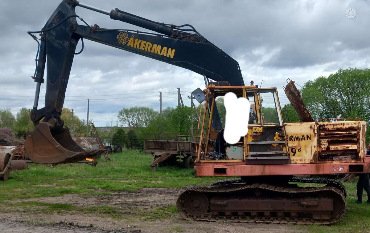 Volvo Akerman, construction and road construction equipment