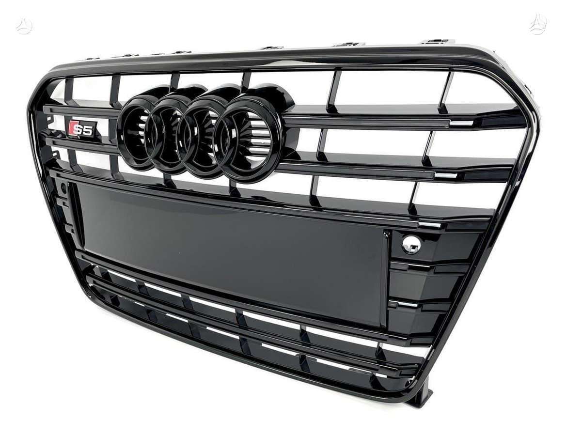 Audi A5, S5, A5 s5 8t0 complete front bumper grille black edition komp