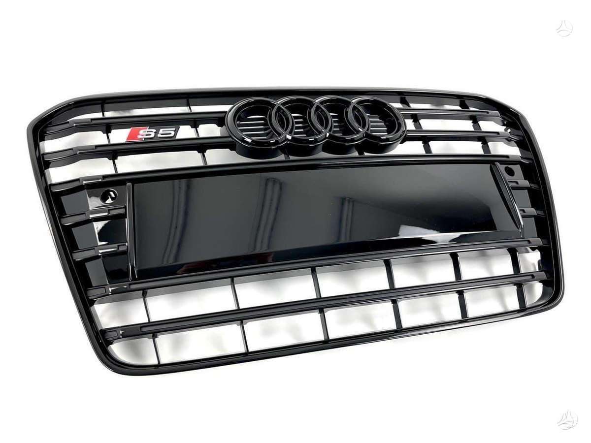 Audi A5, S5, A5 s5 8t0 complete front bumper grille black edition komp