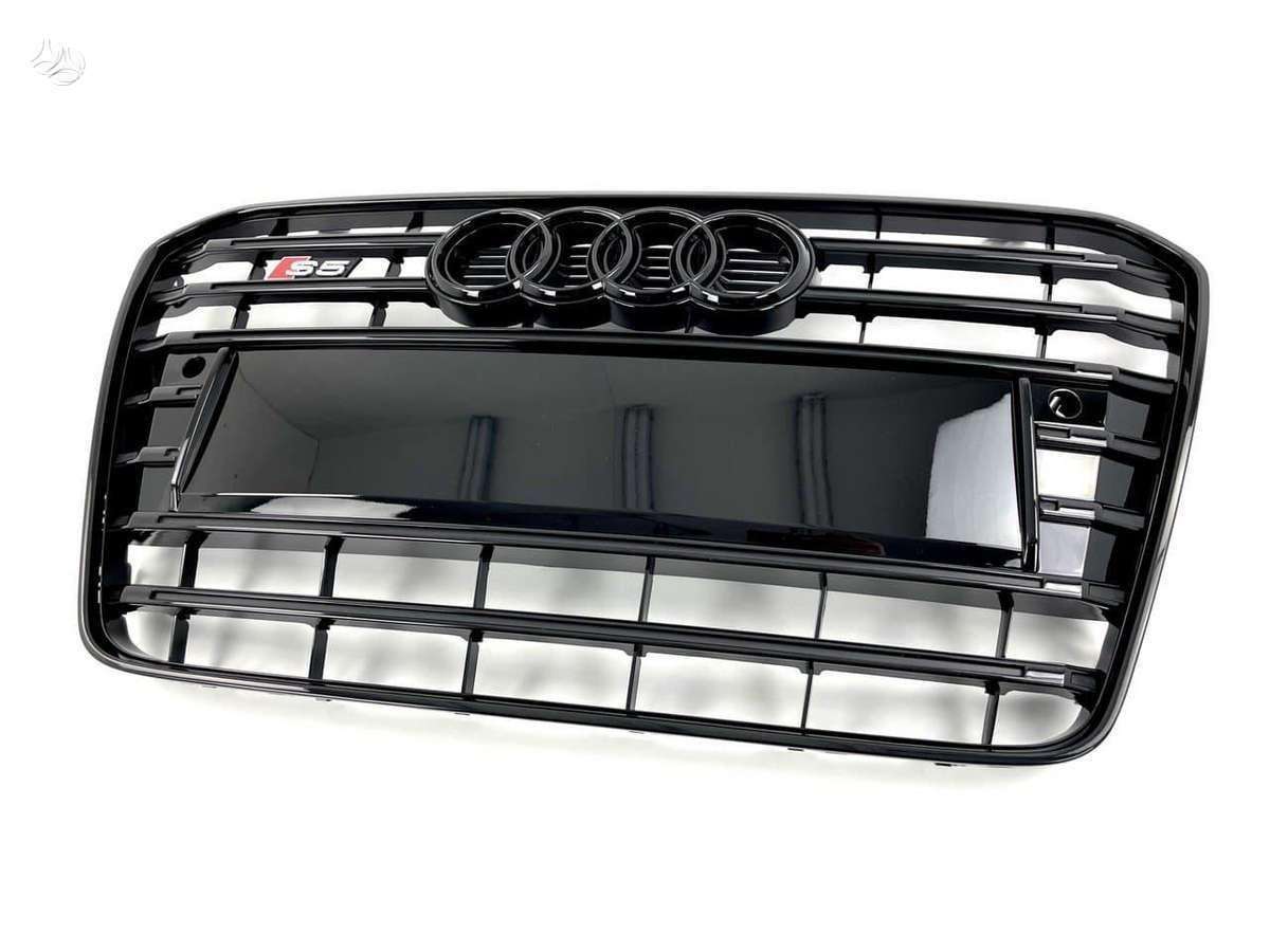 Audi A5, S5, A5 s5 8t0 complete front bumper grille black edition komp