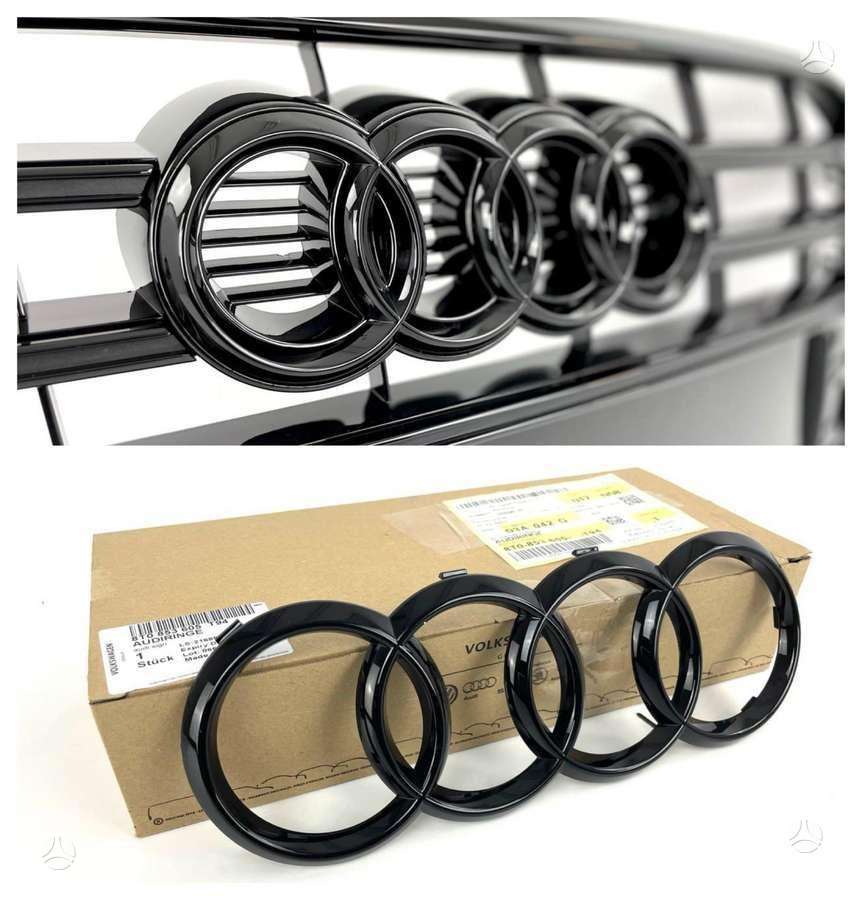 Audi A5, S5, A5 s5 8t0 complete front bumper grille black edition komp