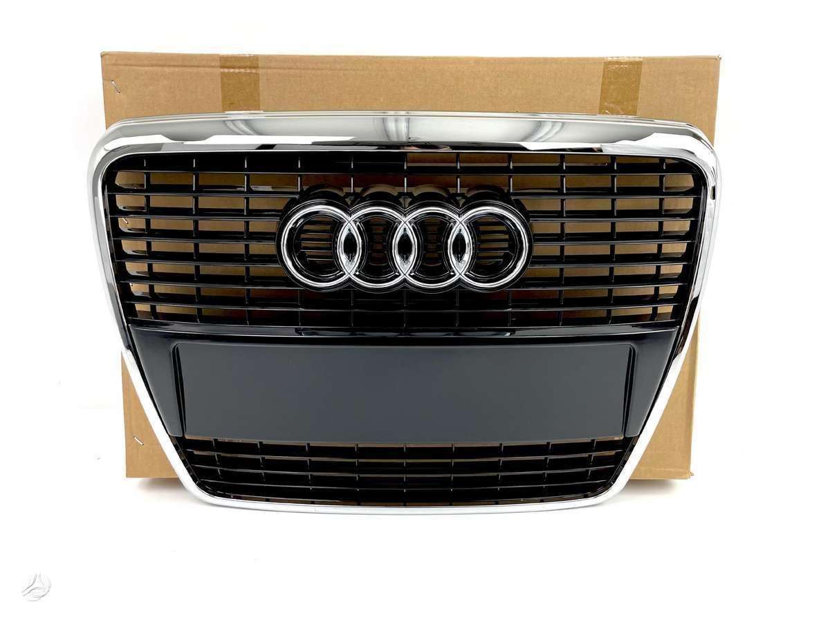 Audi A6 Complete audi a6 c6 front bumper grille komplektinės centrinės