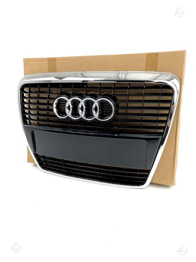 Audi A6 Complete audi a6 c6 front bumper grille komplektinės centrinės