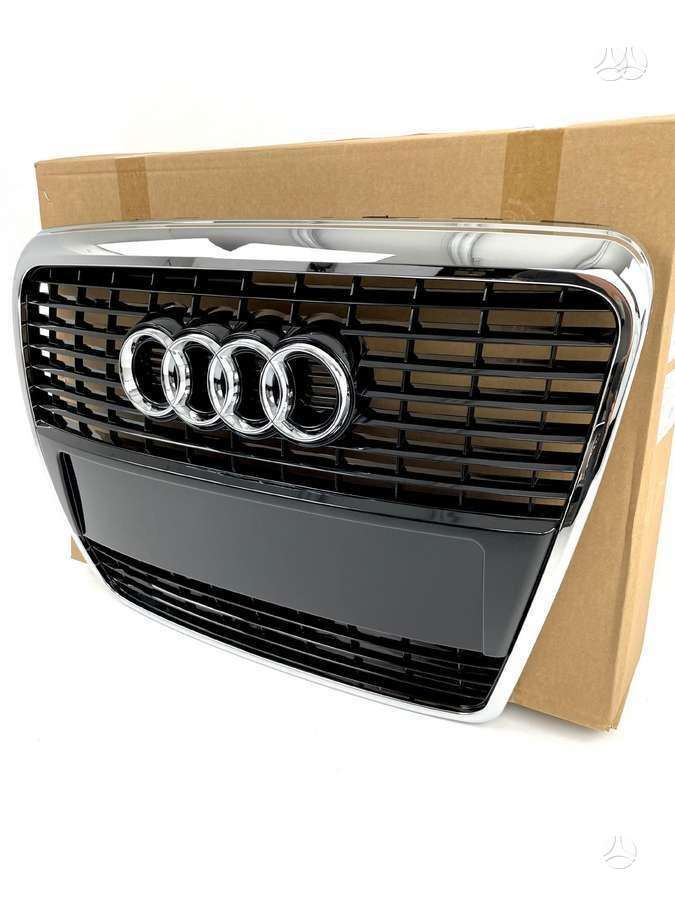 Audi A6 Complete audi a6 c6 front bumper grille komplektinės centrinės