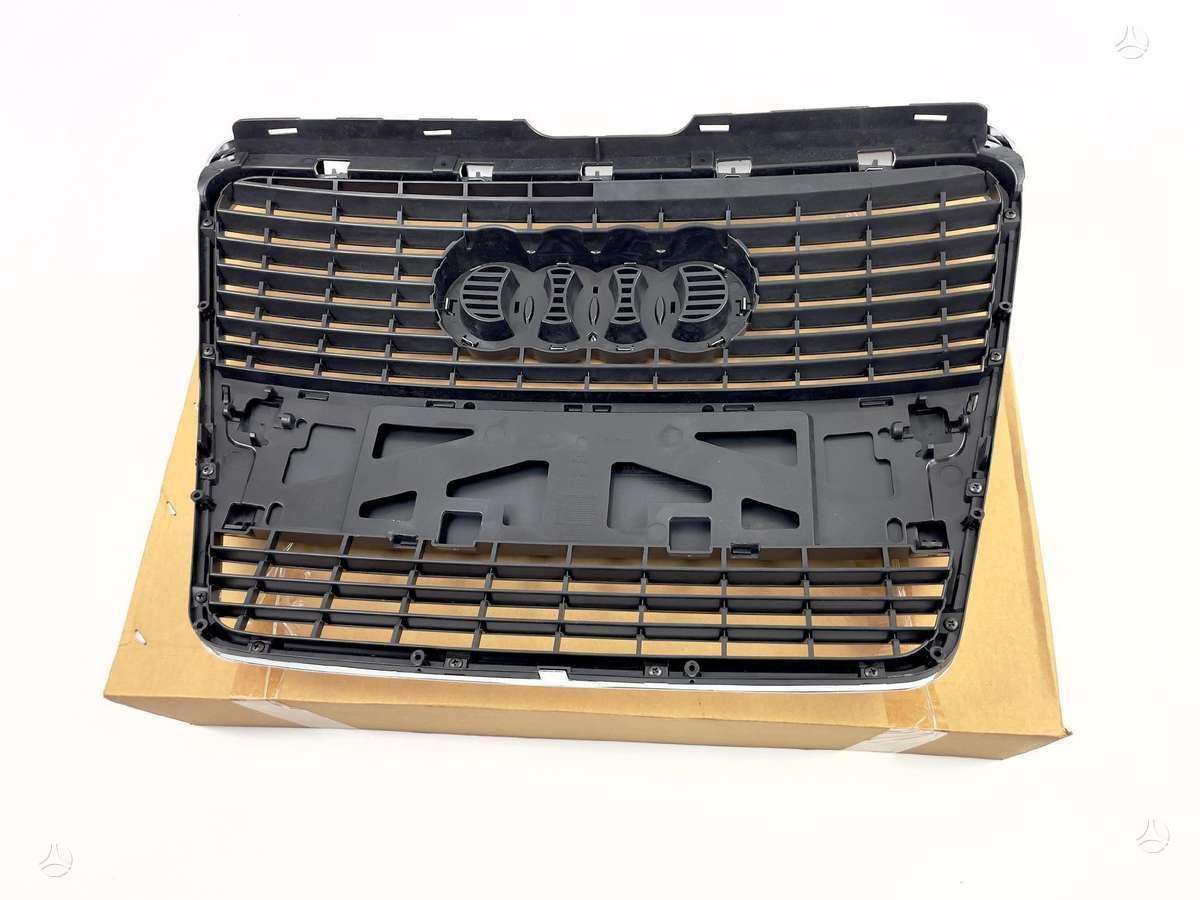 Audi A6 Complete audi a6 c6 front bumper grille komplektinės centrinės