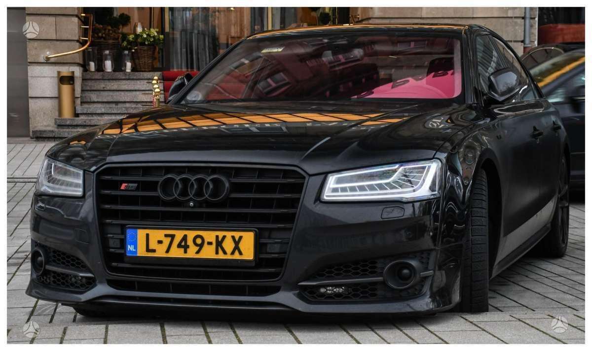Audi A8, A8/S8 D4 Shadow line, Complete audi a8 s8 d4 facelift shadow line front bumper grille