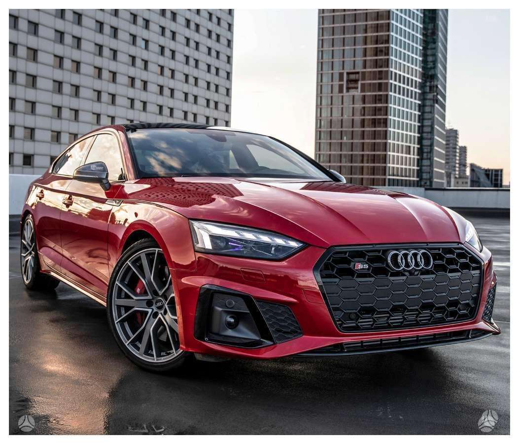 Audi S5, S5, Audi s5 8w6 facelift black edition front complete bumper kompl