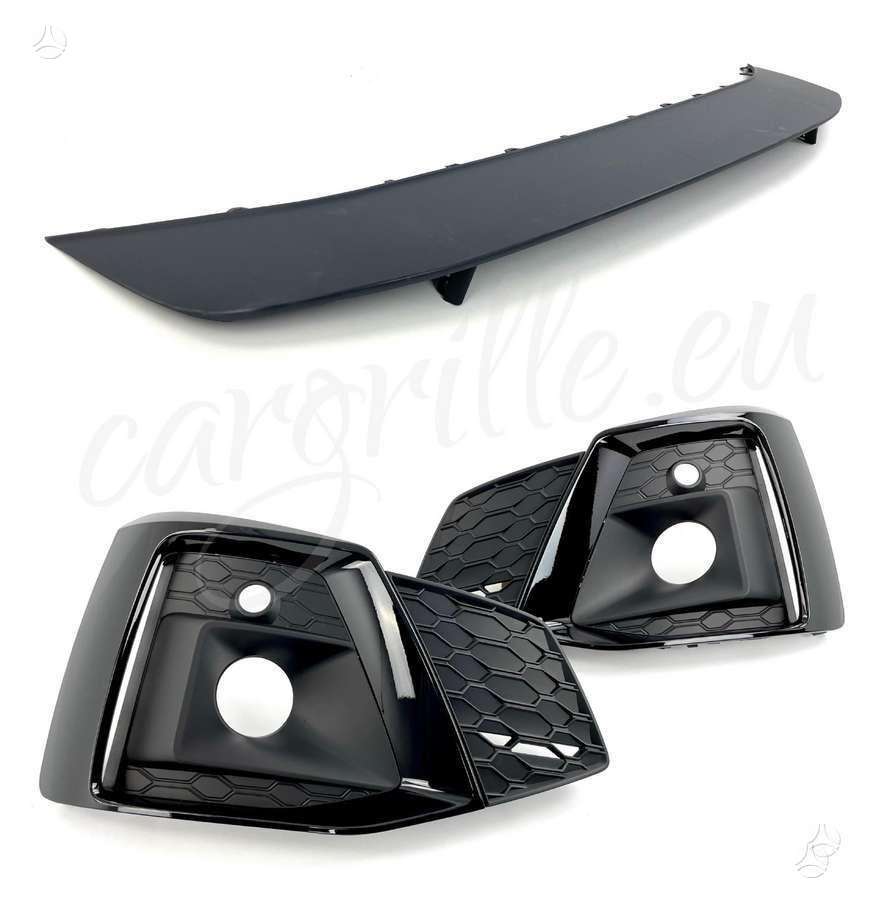 Audi S5, S5, Audi s5 8w6 facelift black edition front complete bumper kompl
