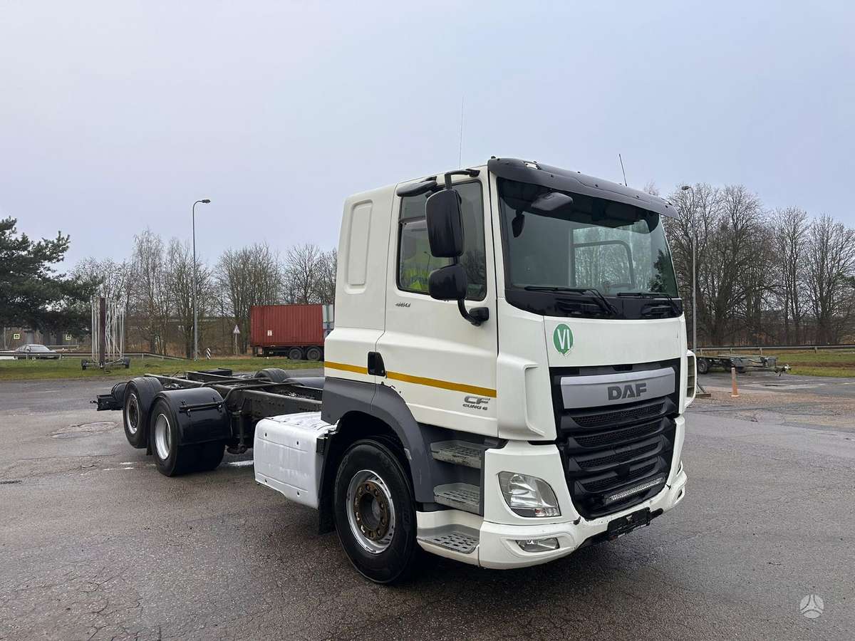 DAF CF 460, manual, 3 units, cab-chassis trucks