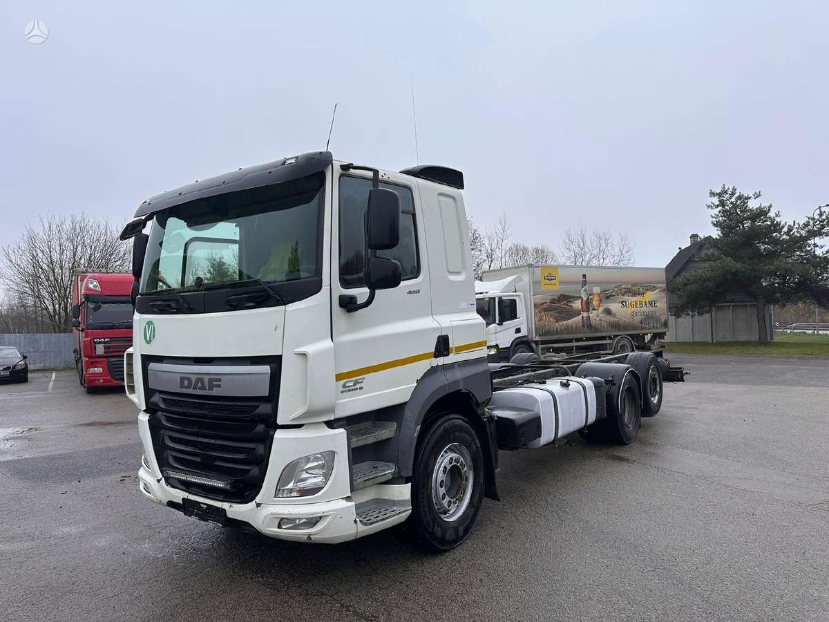 DAF CF 460, manual, 3 units, шасси