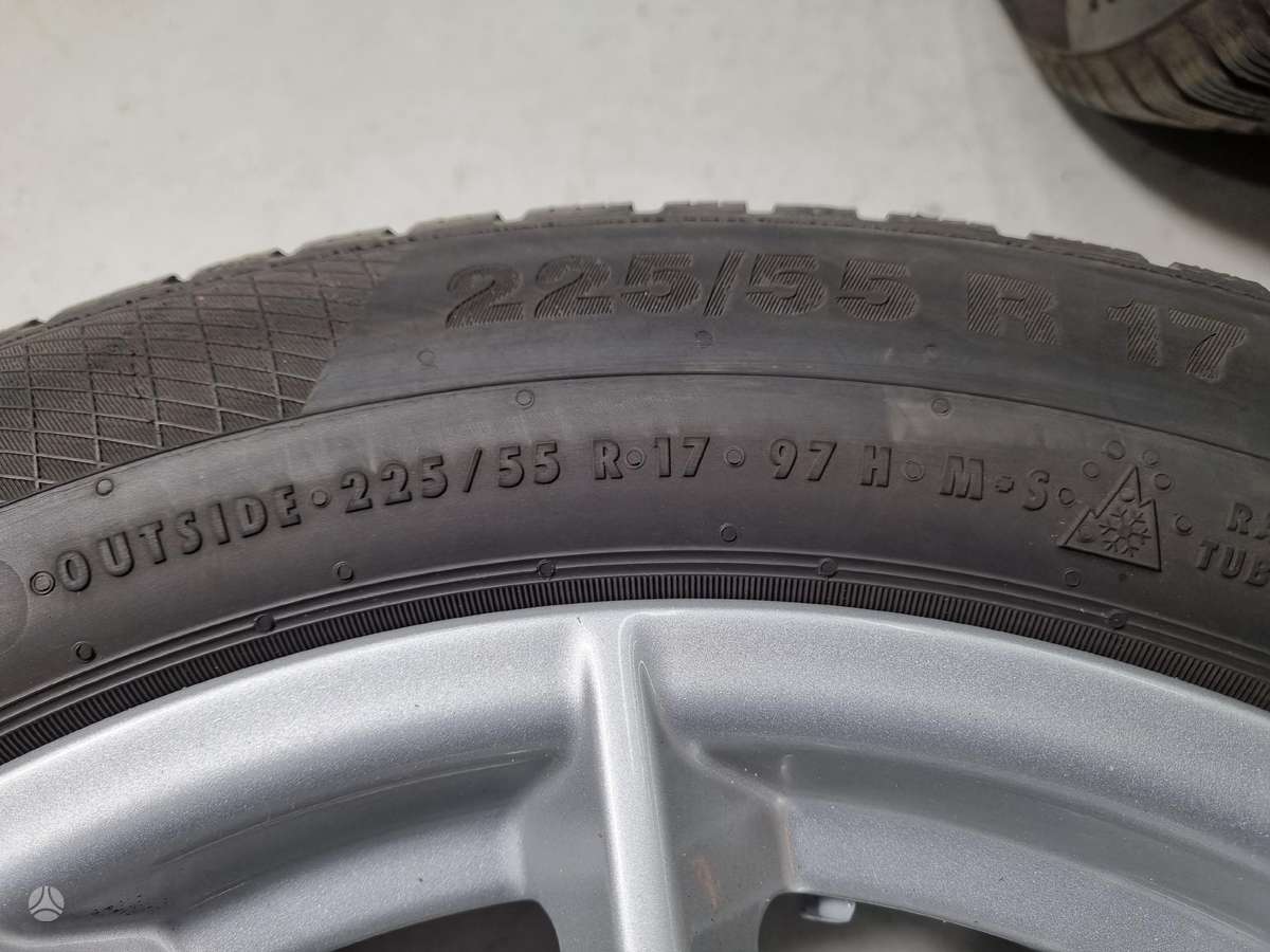 Continental 6mm, зимние 225/55 R17