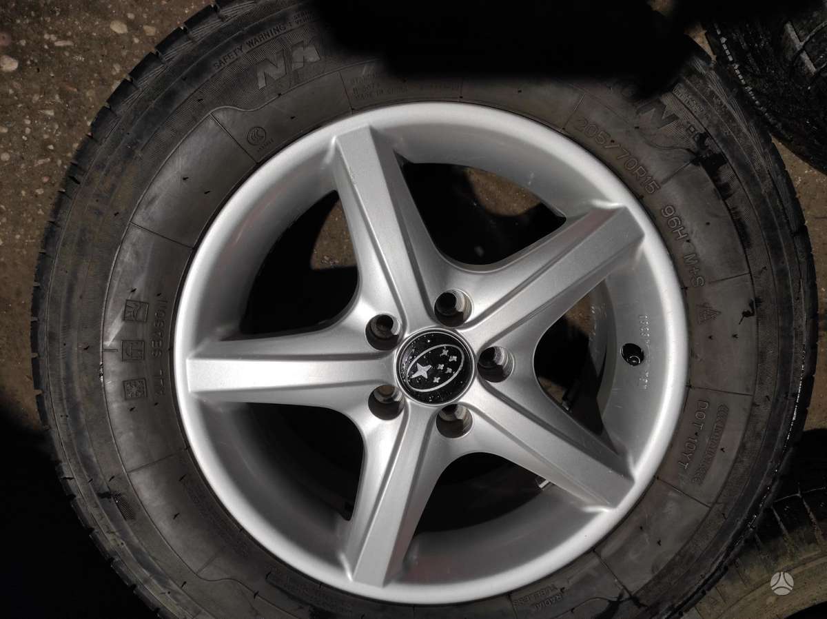 Subaru, легкосплавные , R15