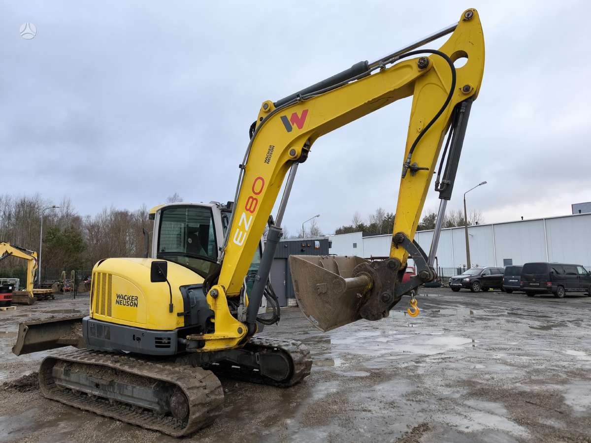 Wacker EZ80, mini ekskavatori