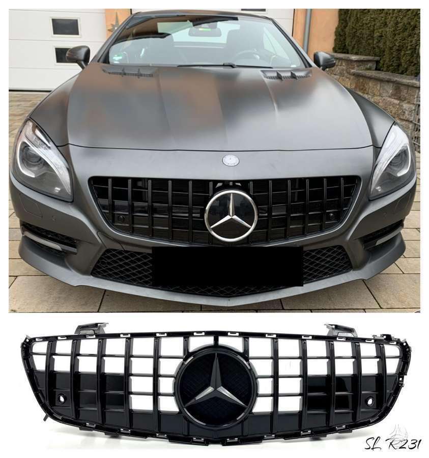 Mercedes-Benz SL klasė, Panamericana style, Complete sl r231 gt r panamericana style front bumper grille k