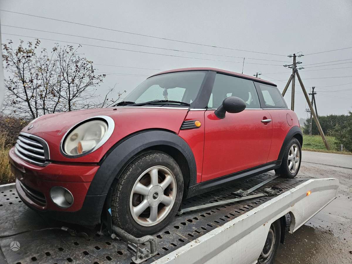 Mini One Variklis ir kiti agregatai dirbo tvarkingai