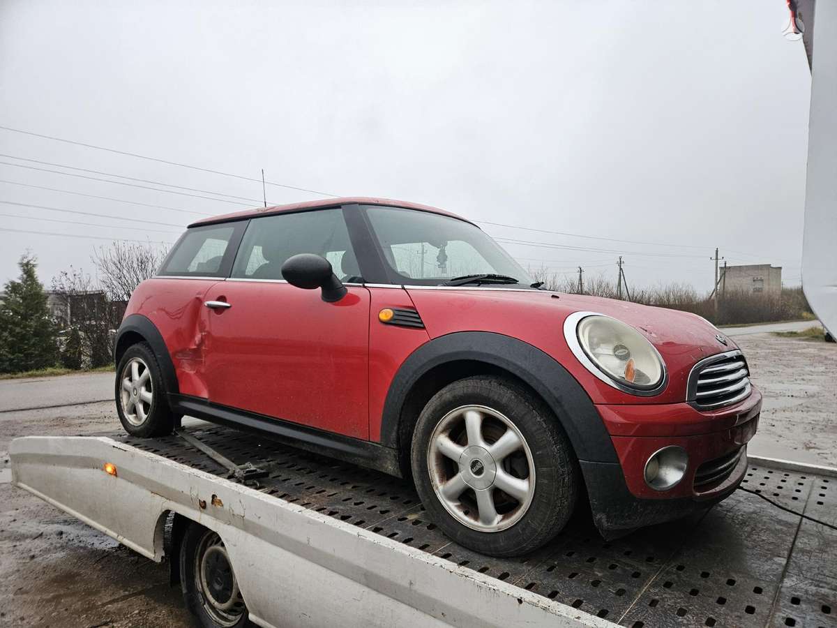 Mini One Variklis ir kiti agregatai dirbo tvarkingai