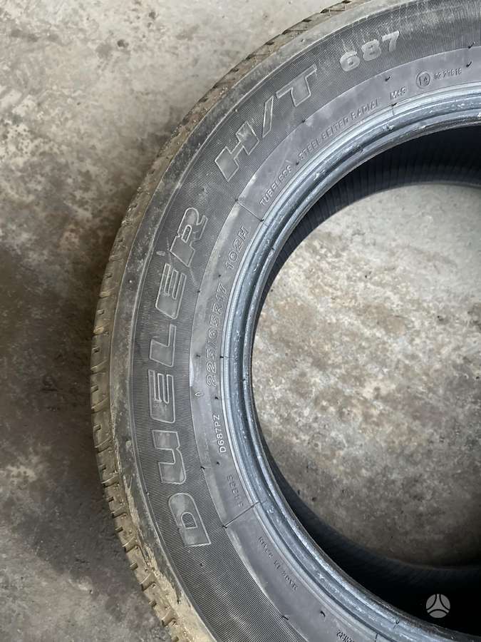 Bridgestone, vasarinės 225/65 R17