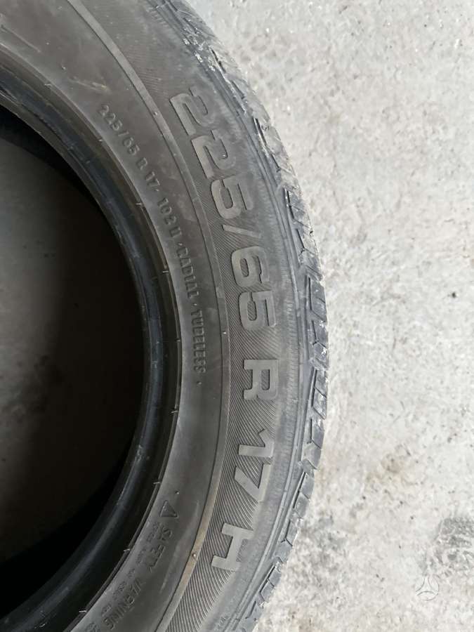 Uniroyal, vasarinės 225/65 R17