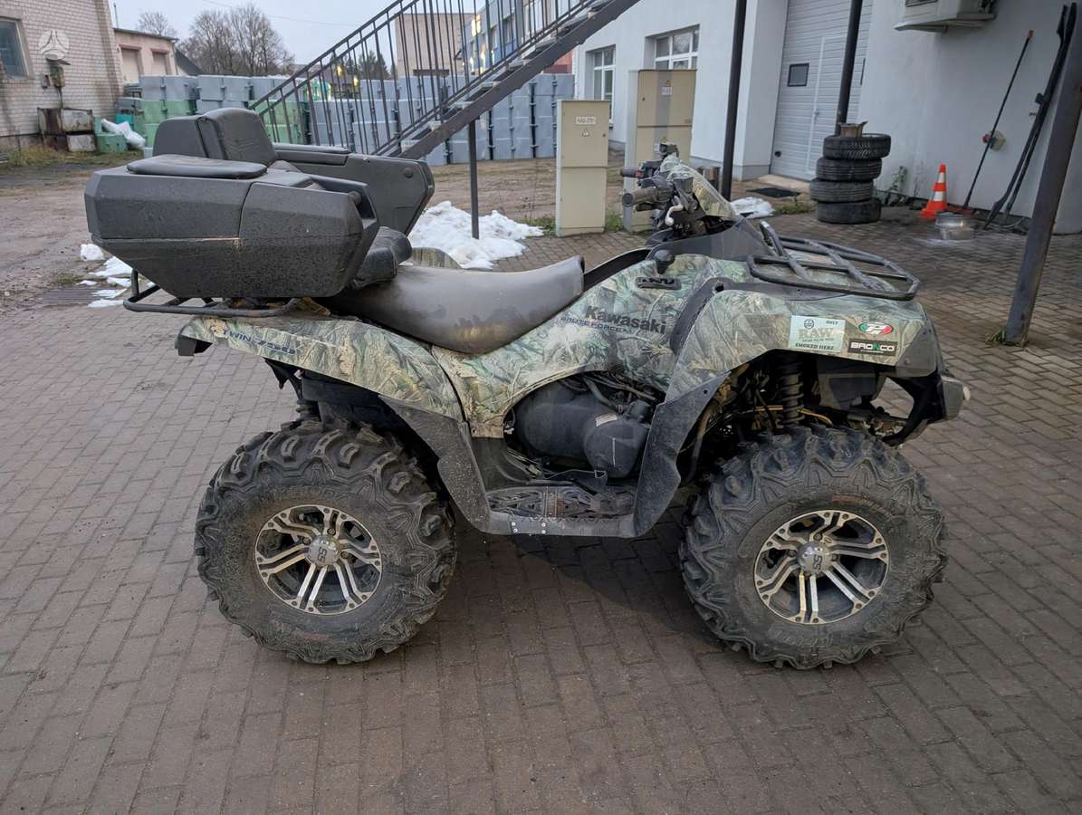 Kawasaki Brute Force, keturračiai