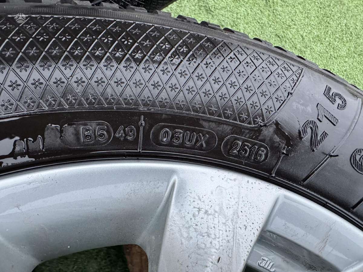 Kleber 6-7mm, winter 215/60 R16