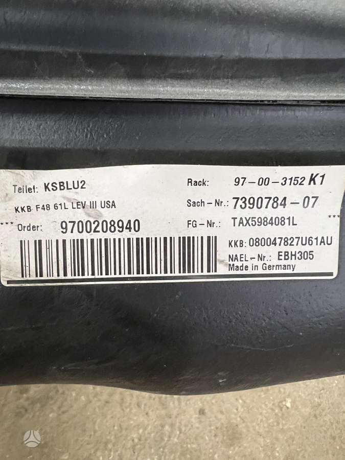 BMW X1, 7390784-07, for parts