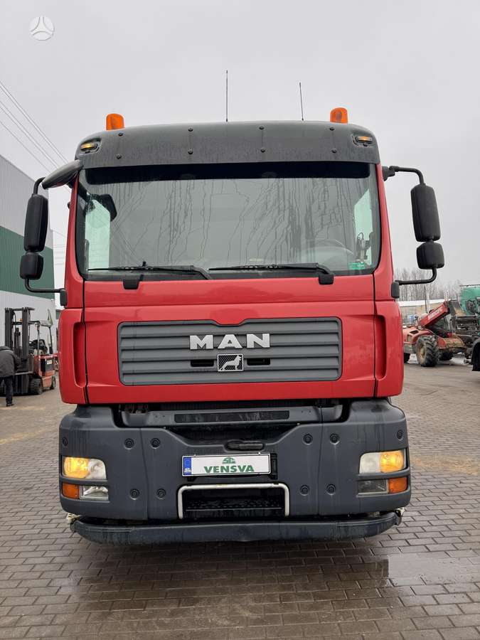 MAN TGA 26.320 6x2/4, самосвалы с краном