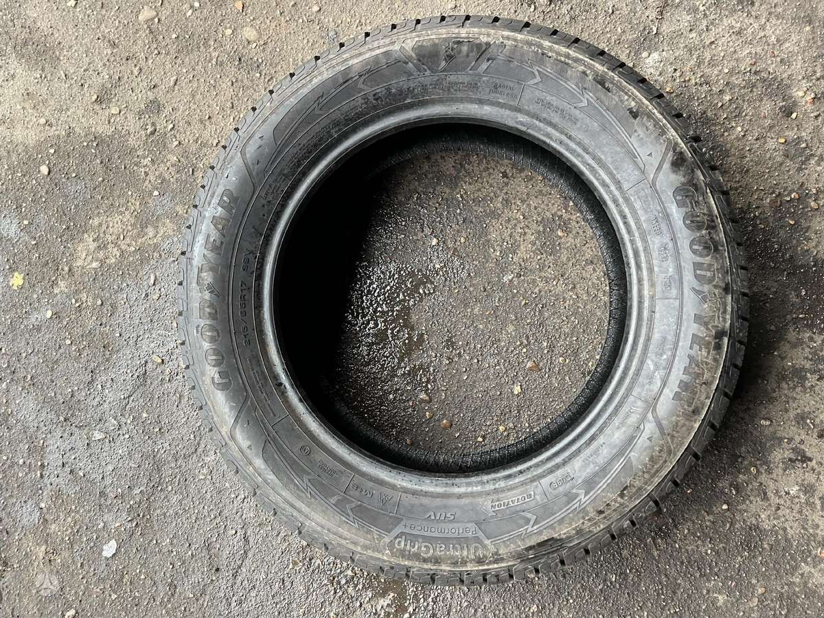 Goodyear UG Performance+ SUV, зимние 215/65 R17