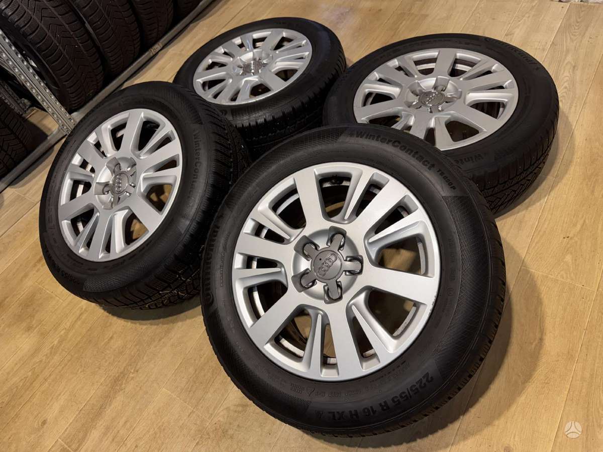 Audi A6 su žiem. padangomis, light alloy, R16