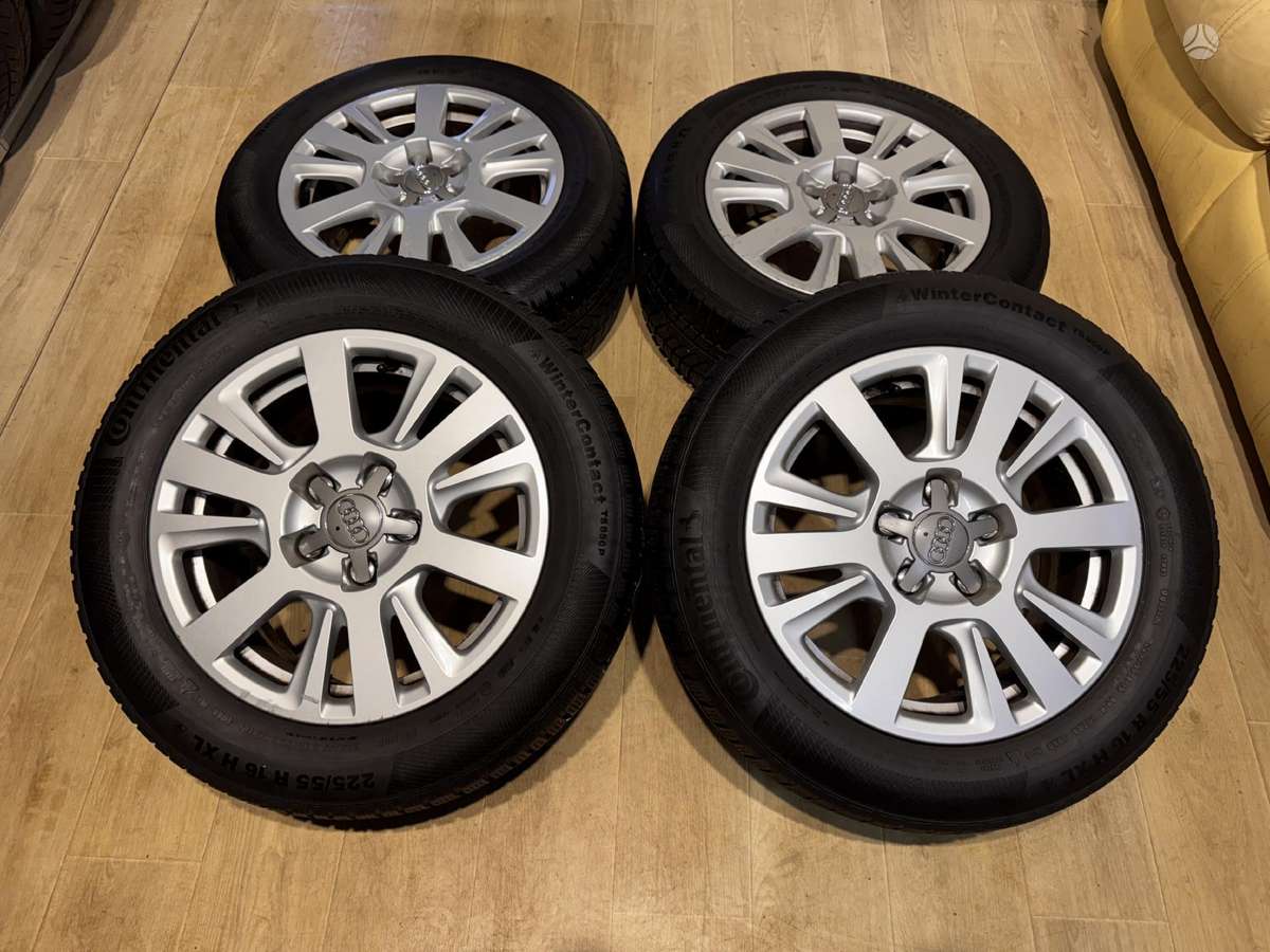 Audi A6 su žiem. padangomis, light alloy, R16
