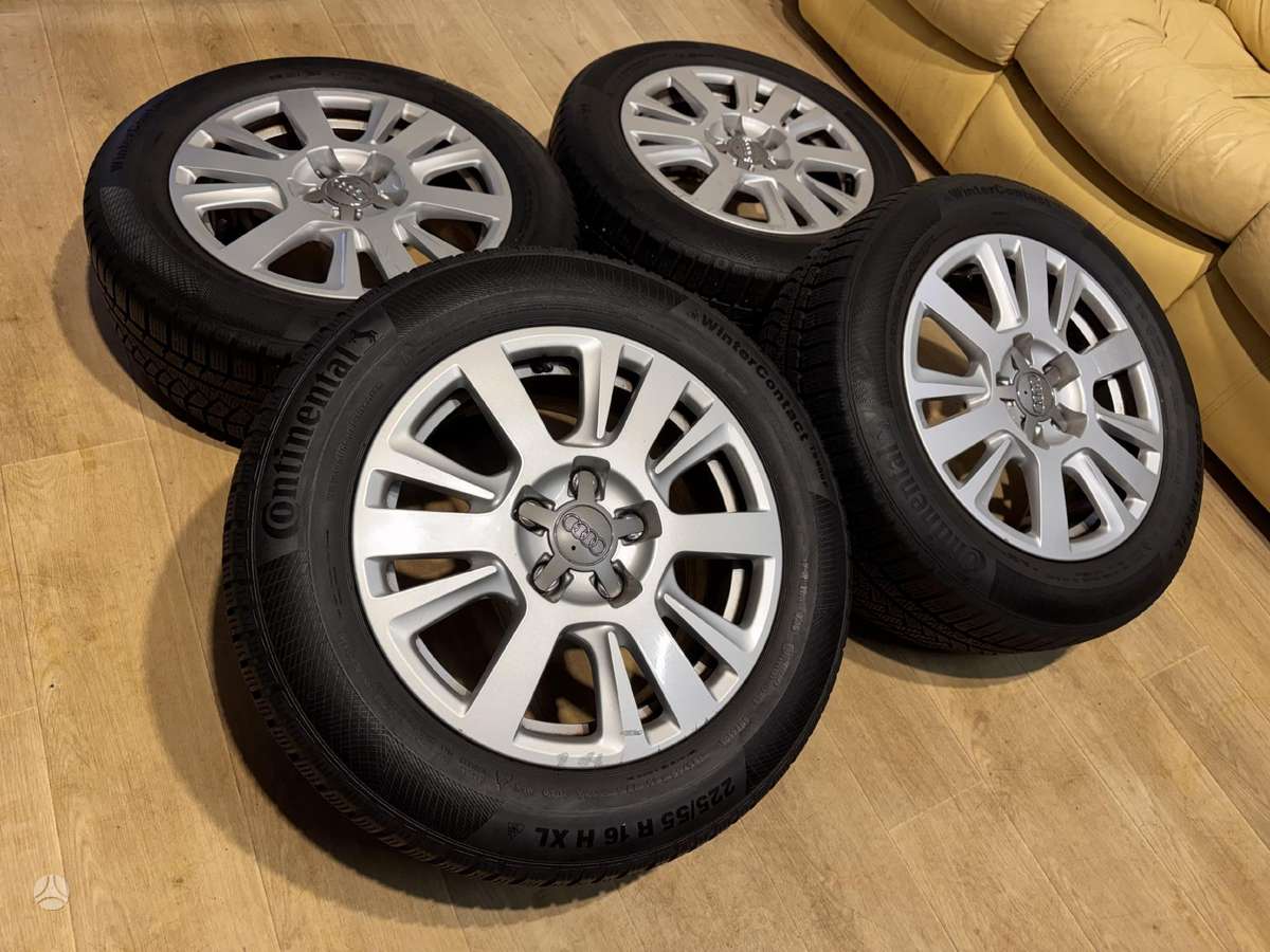 Audi A6 su žiem. padangomis, light alloy, R16