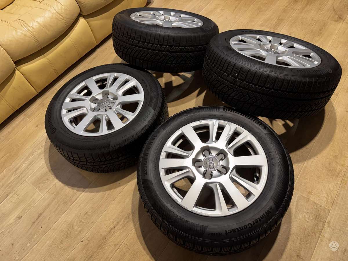 Audi A6 su žiem. padangomis, light alloy, R16