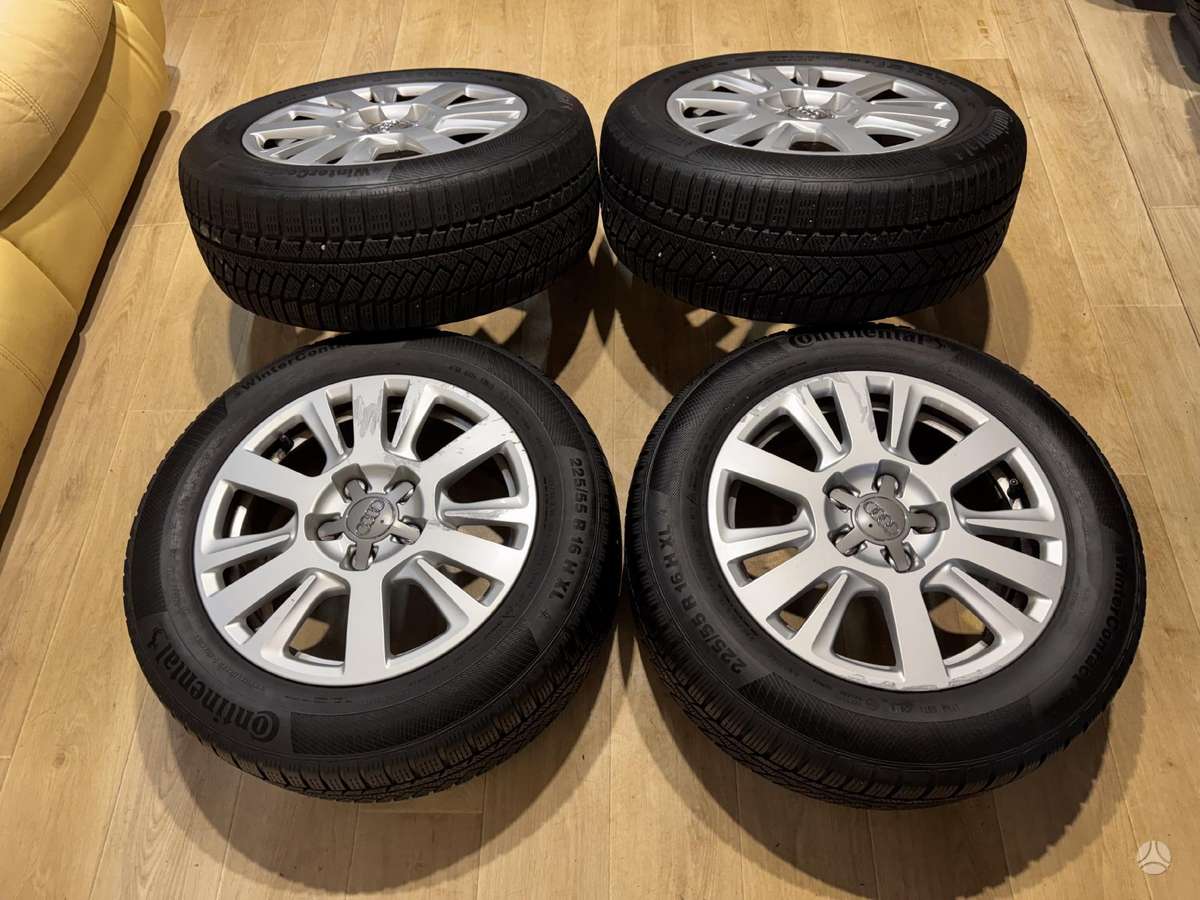 Audi A6 su žiem. padangomis, light alloy, R16