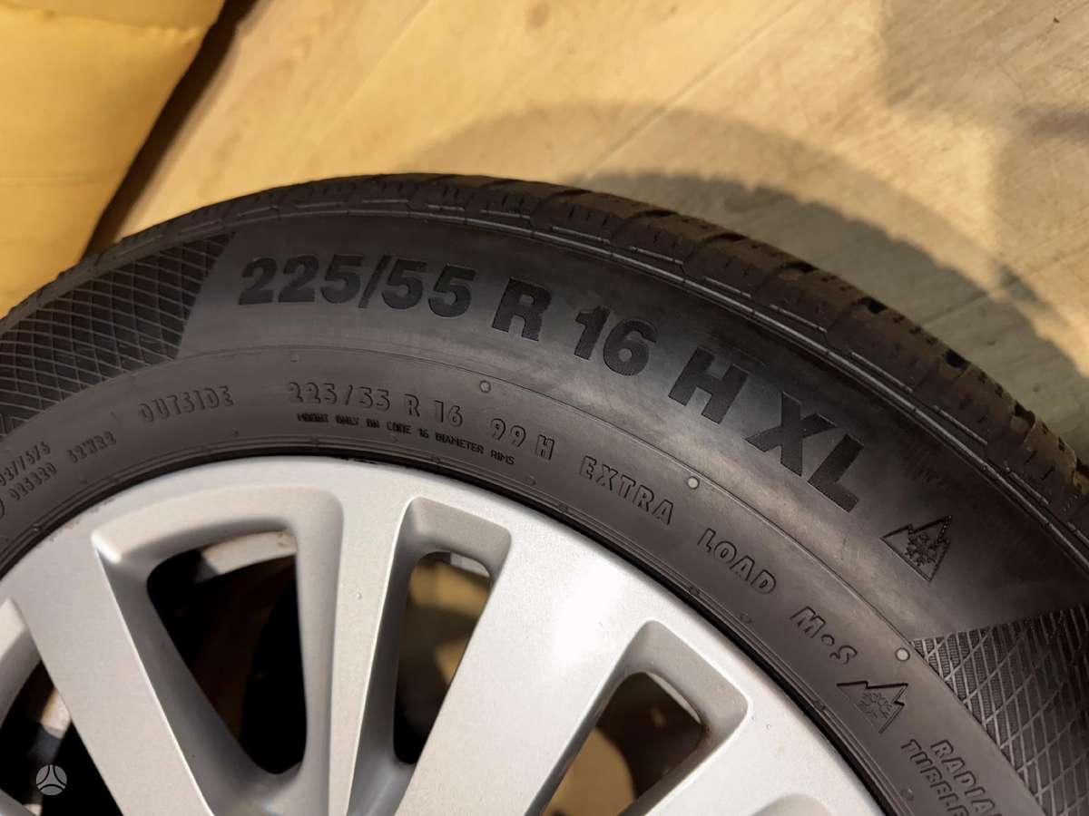 Audi A6 su žiem. padangomis, light alloy, R16