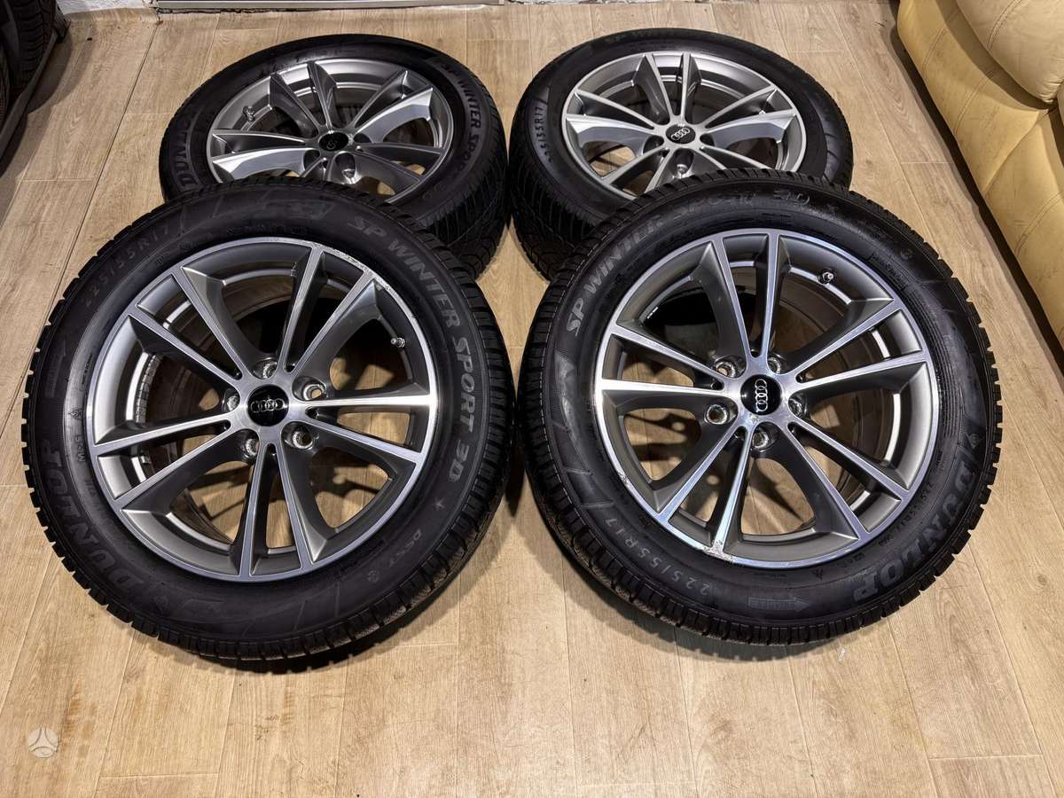 Audi A5 A6 su M+S padangomis, light alloy, R17