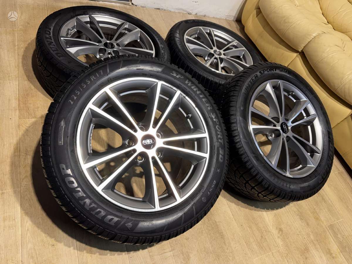 Audi A5 A6 su M+S padangomis, light alloy, R17